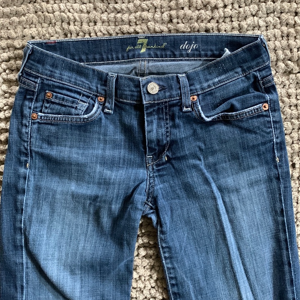 7 For All Mankind Dojo Size 25, inseam 32